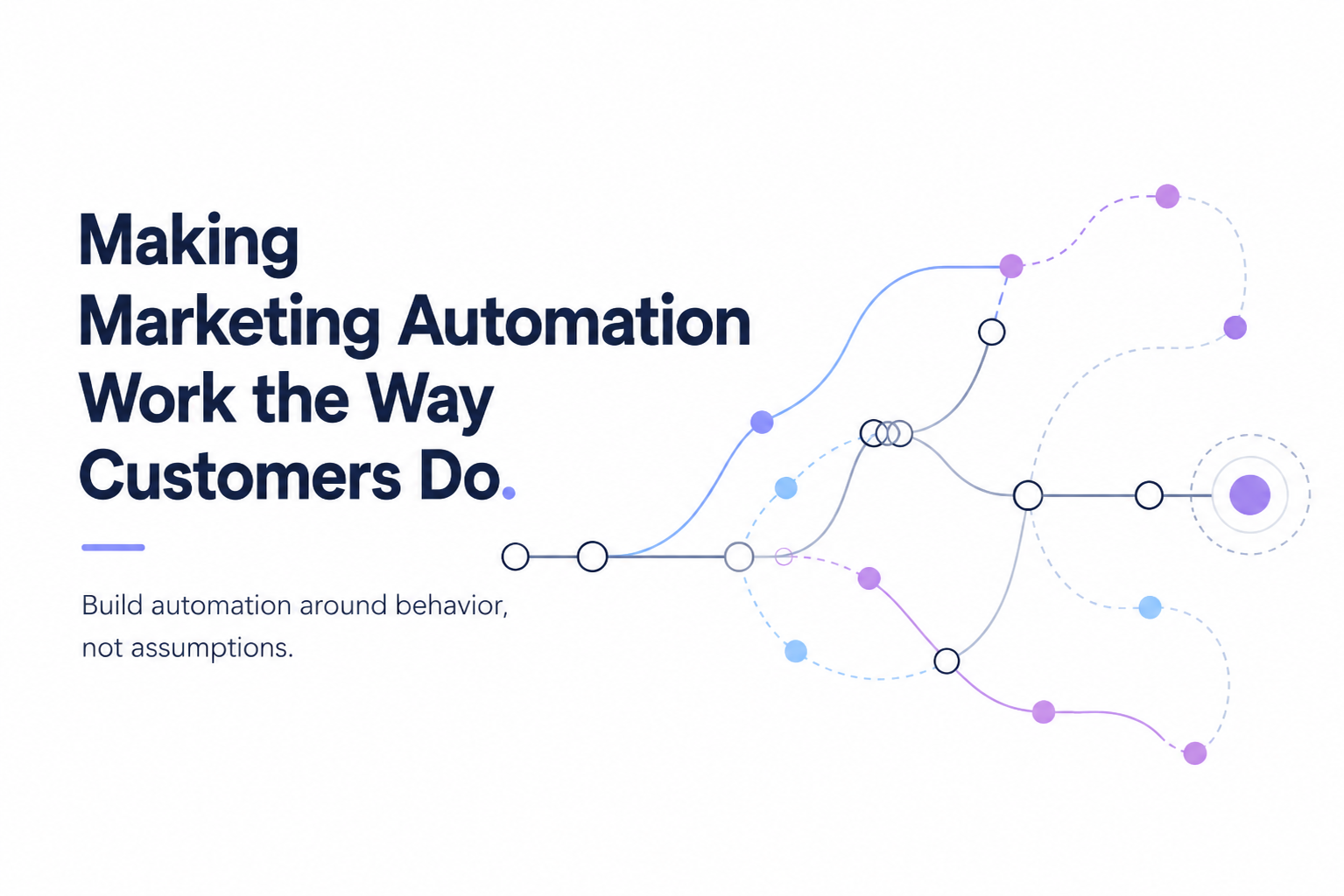 Making Marketing Automation Work the Way Customers Do
